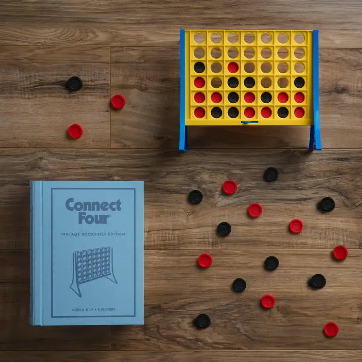 Vintage Bookshelf Connect 4