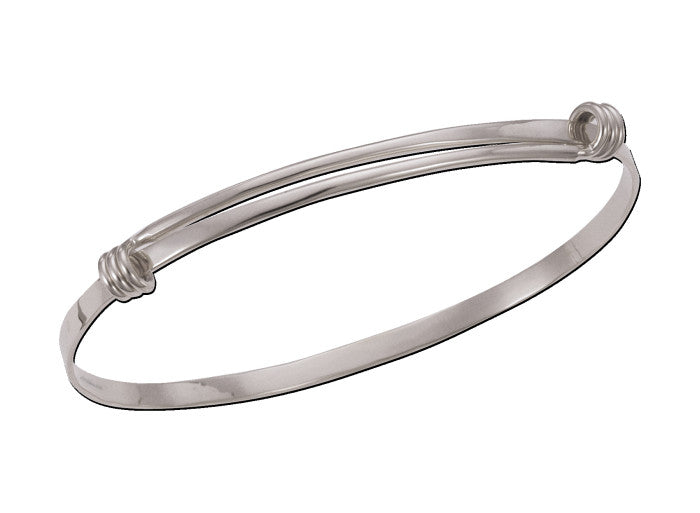 Ed Levin Petite Signature Bracelet Sterling Silver Large