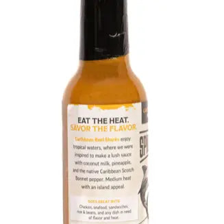 The Spicy Shark - Caribbean Reef Shark Hot Sauce (Scotch Bonnet)