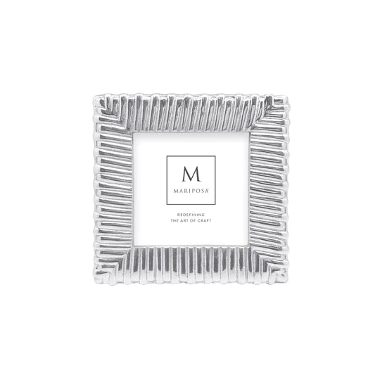 Mariposa Rattan Bordered 4x4 Frame