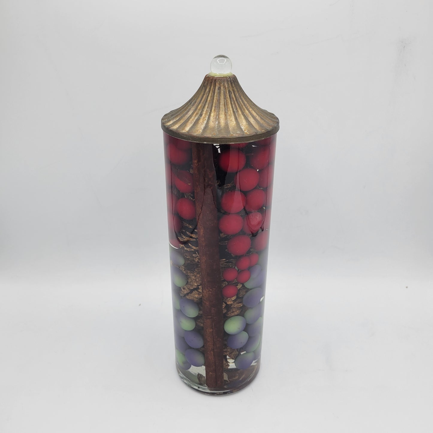 Lifetime Oil Burning Candle "Red & Purple Berry" L