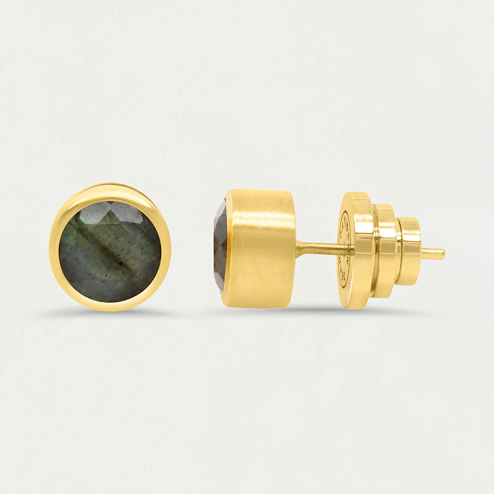 Dean Davidson Signature Midi Knockout Studs Labradorite