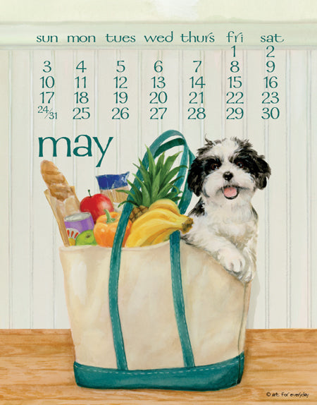 2026 Dog Days Poster Calendar