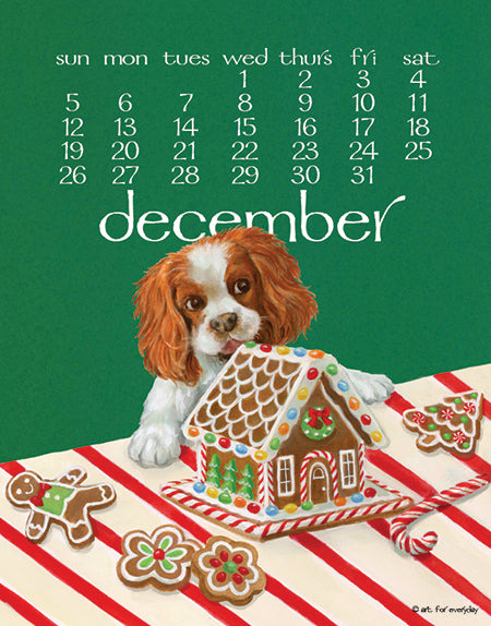 2027 Dog Days Poster 11X14 Calendar