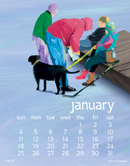 2026 Kate Libby Poster Calendar