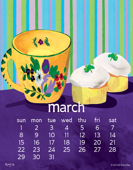 2026 Kate Libby Poster Calendar