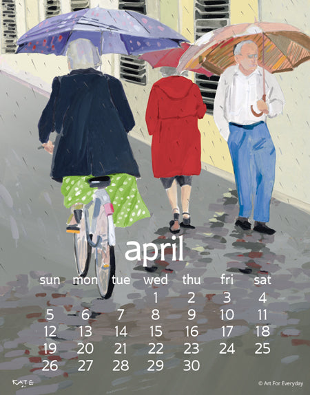 2026 Kate Libby Poster Calendar