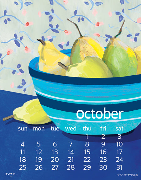 2026 Kate Libby Poster Calendar
