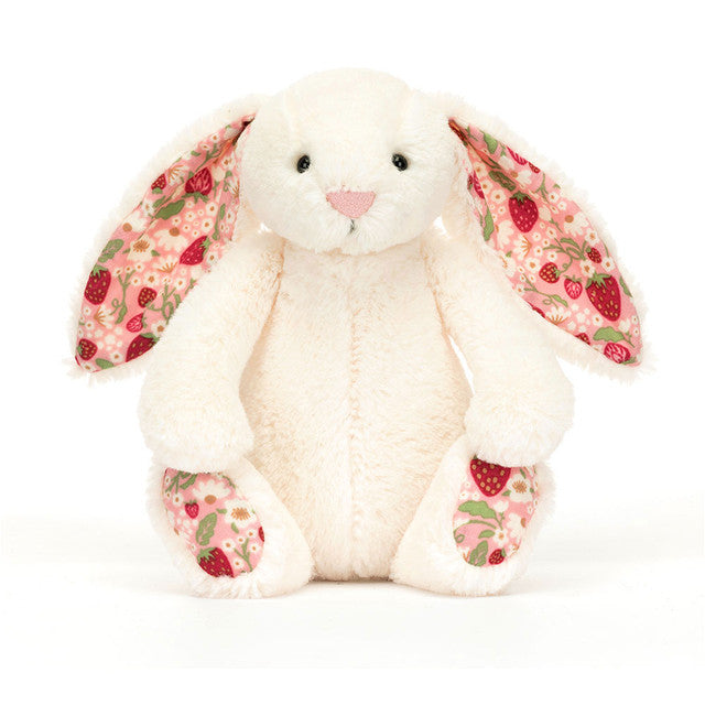 Jelly Cat Blossom Cream Bunny 'Berry' Small