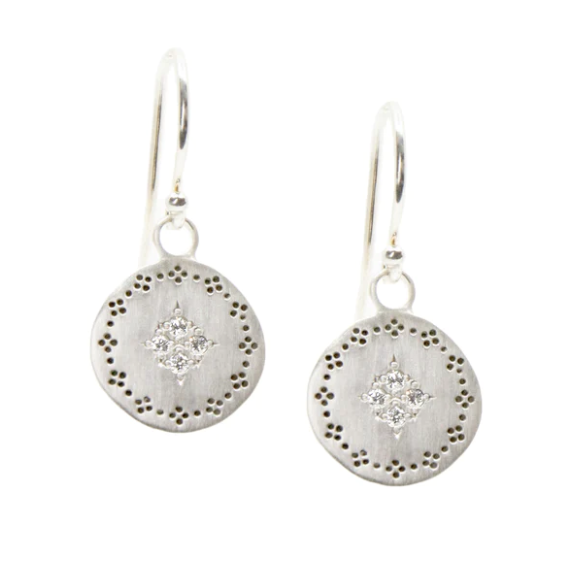 Adel Chefridi- Four Star Nostalgia Earrings Diamond