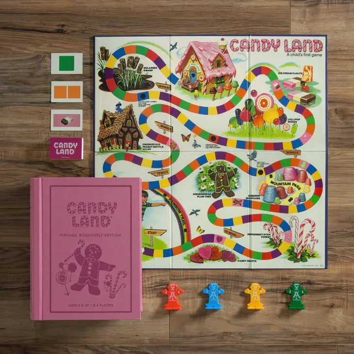 Vintage Bookshelf Candy Land