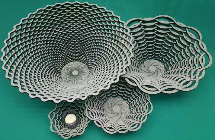 Laser Cut Wooden Group - Weave
