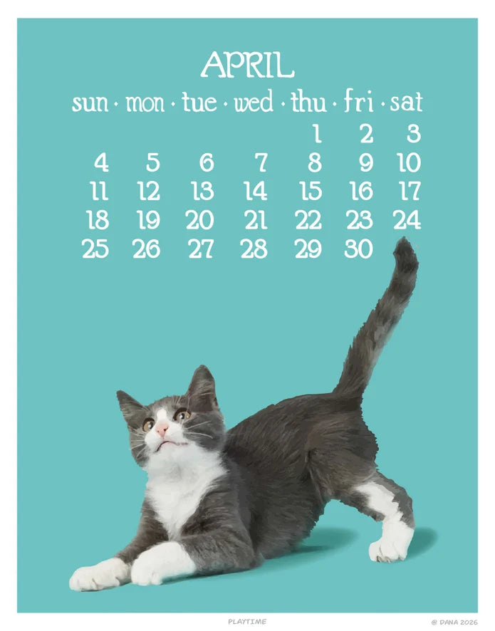2027 Abacus Spiral Calendar