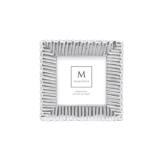 Mariposa Rattan Bordered 4x4 Frame