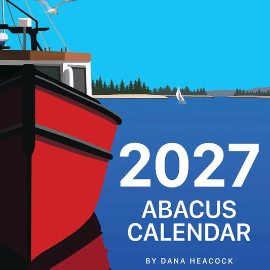 2027 Abacus Desk Calendar