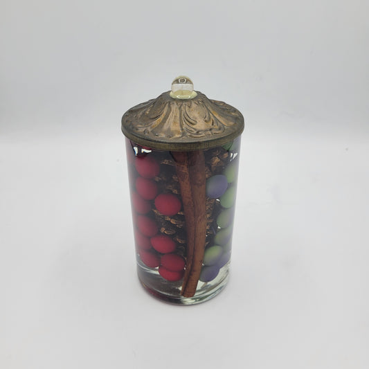 Lifetime Oil Burning Candle "Red & Purple Berry" M