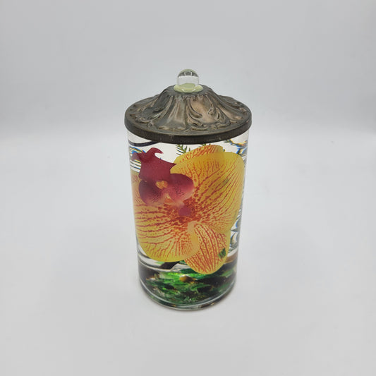 Lifetime Oil Burning Candle "Tangerine Orchid" M