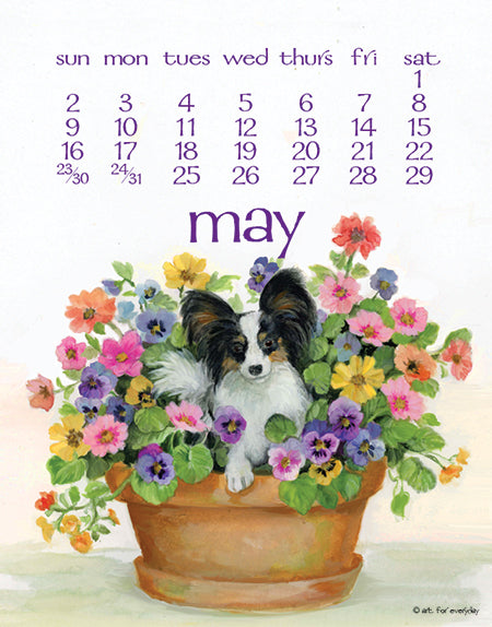 2027 Dog Days Poster 11X14 Calendar