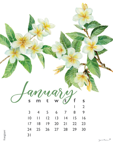 2027 Flowers Poster 11x14 Calendar