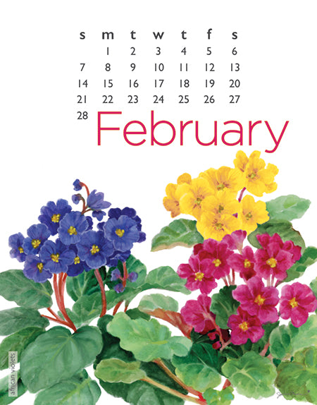 2027 Flowers Poster 11x14 Calendar