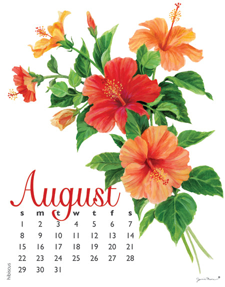 2027 Flowers Poster 11x14 Calendar