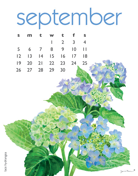 2027 Flowers Poster 11x14 Calendar