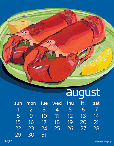 2027 Kate Libby Desk 5X7 Calendar