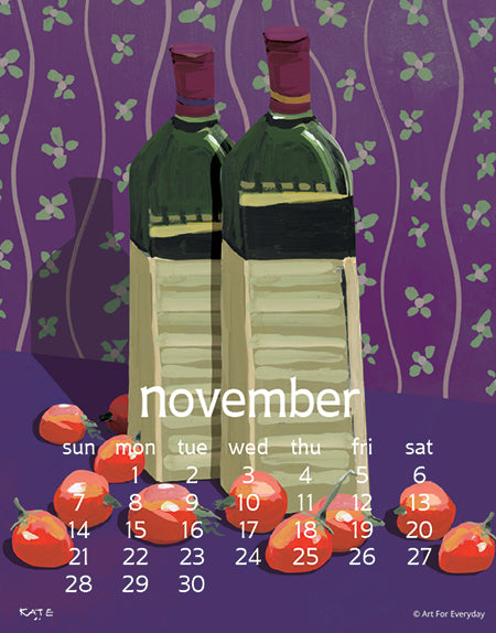 2027 Kate Libby Desk 5X7 Calendar