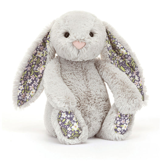 Jelly Cat Blossom Silver Bunny 'Bloom' (Medium)