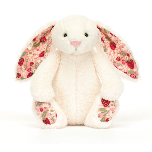 Jelly Cat Blossom Cream Bunny 'Berry' Small