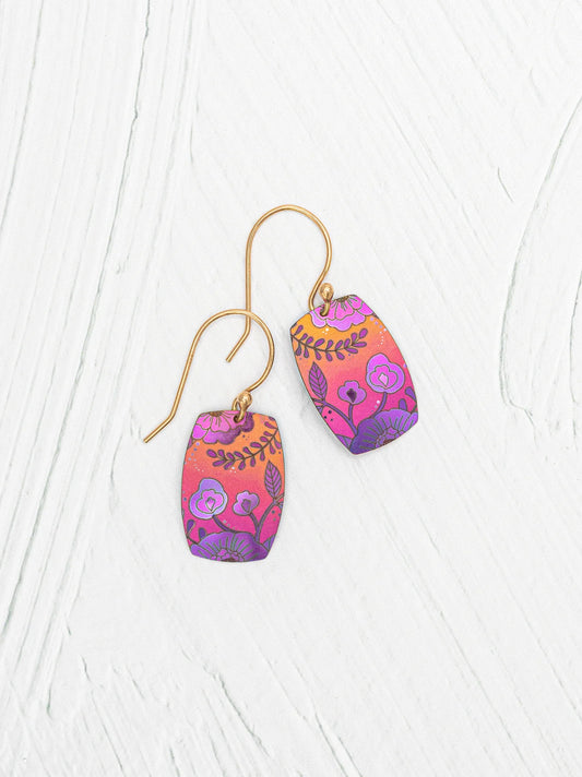 Holly Yashi Forever Fleur Earrings Pink Mist