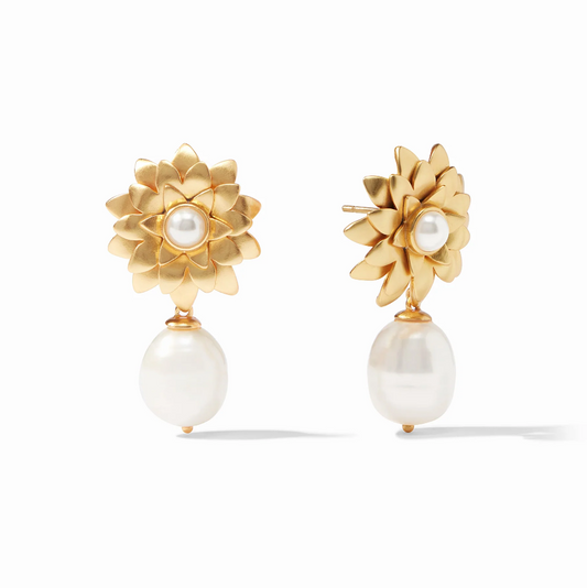 Julie Vos - Flora Pearl Drop Earring