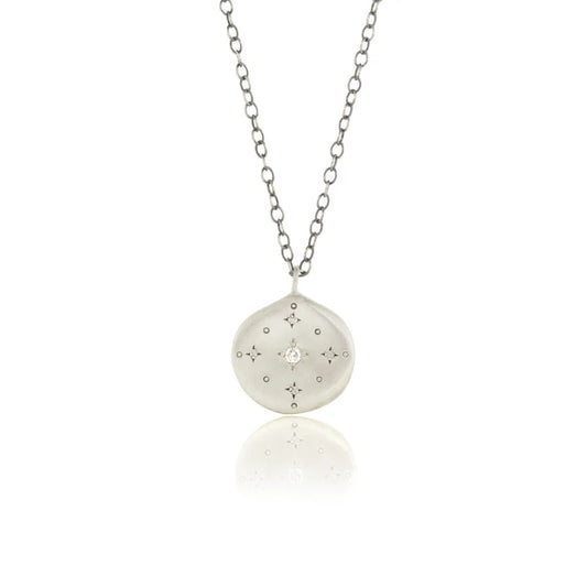 Adel Chefridi- New Moon Pendant Diamond