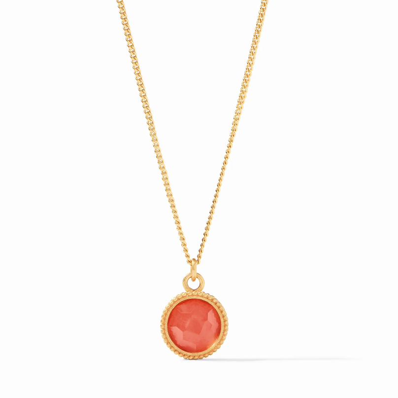 Julie Vos - Fleur-de-Lis Solitaire Necklace