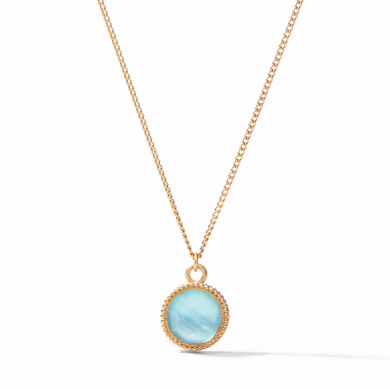 Julie Vos - Fleur-de-Lis Solitaire Necklace