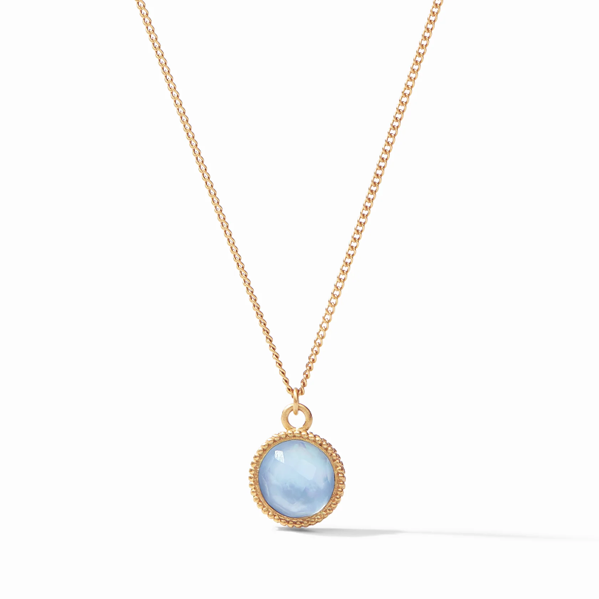 Julie Vos - Fleur-de-Lis Solitaire Necklace