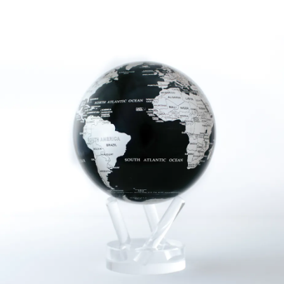MOVA Globes- Black & Silver