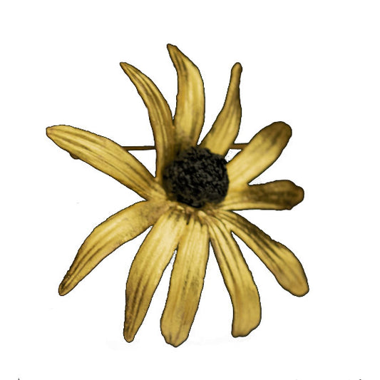 Michael Michaud Black-Eyed Susan Brooch